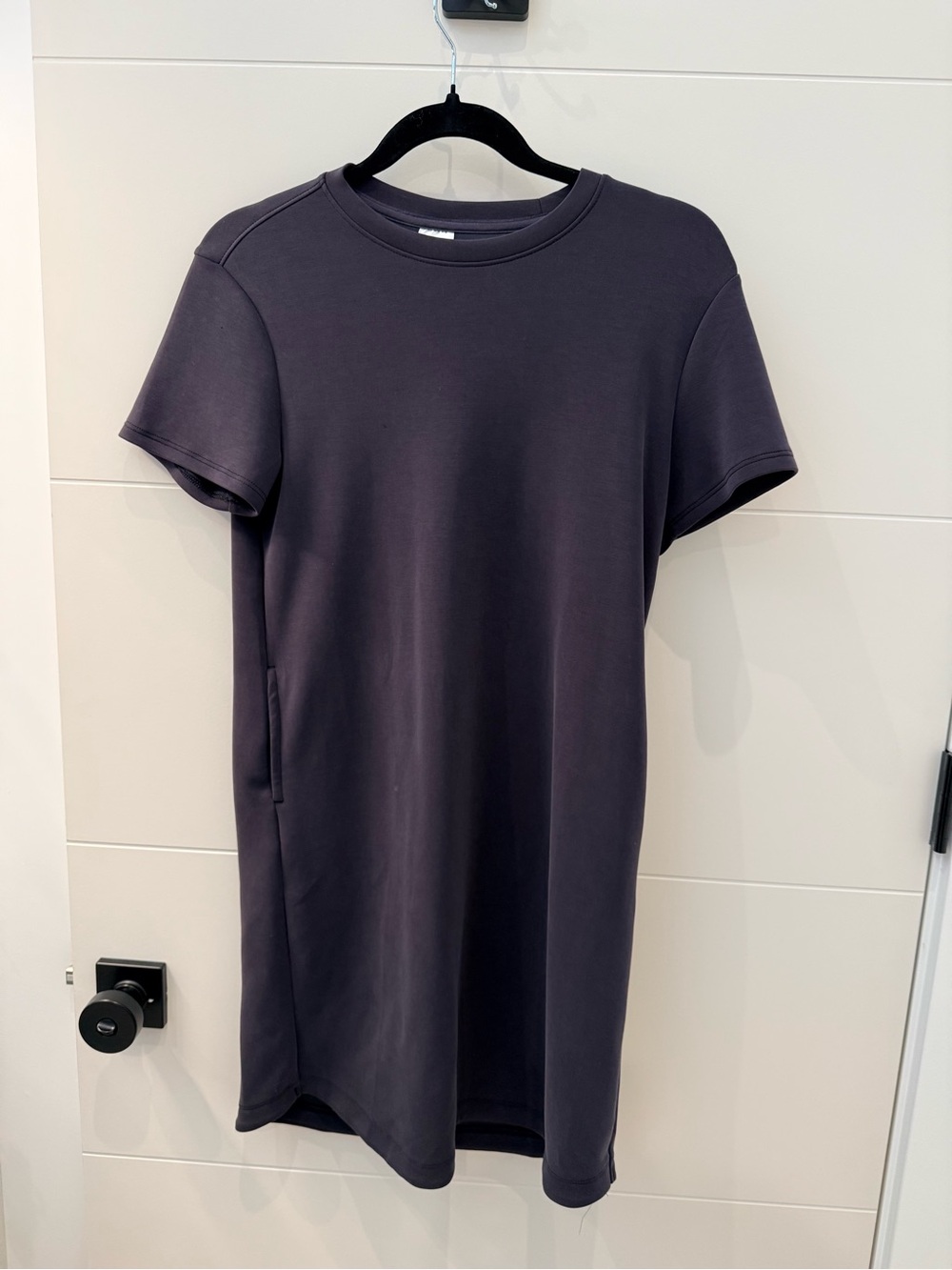 Black T shirt dress